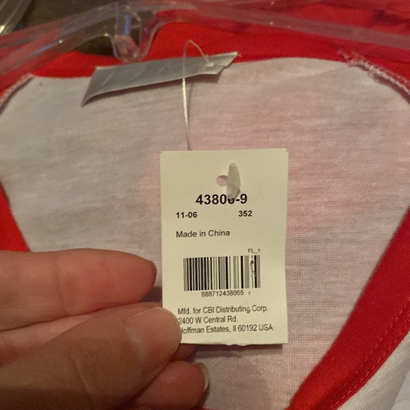 🆕ICING: SANTA SHIRT “TELL ME WHAT YOU WANT…” Jersey Style L/S: Size L - Picture 6 of 7